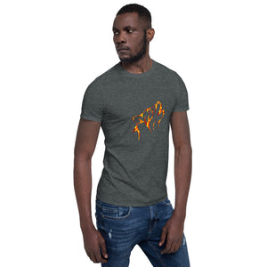 Fire Wolf Unisex T-Shirt