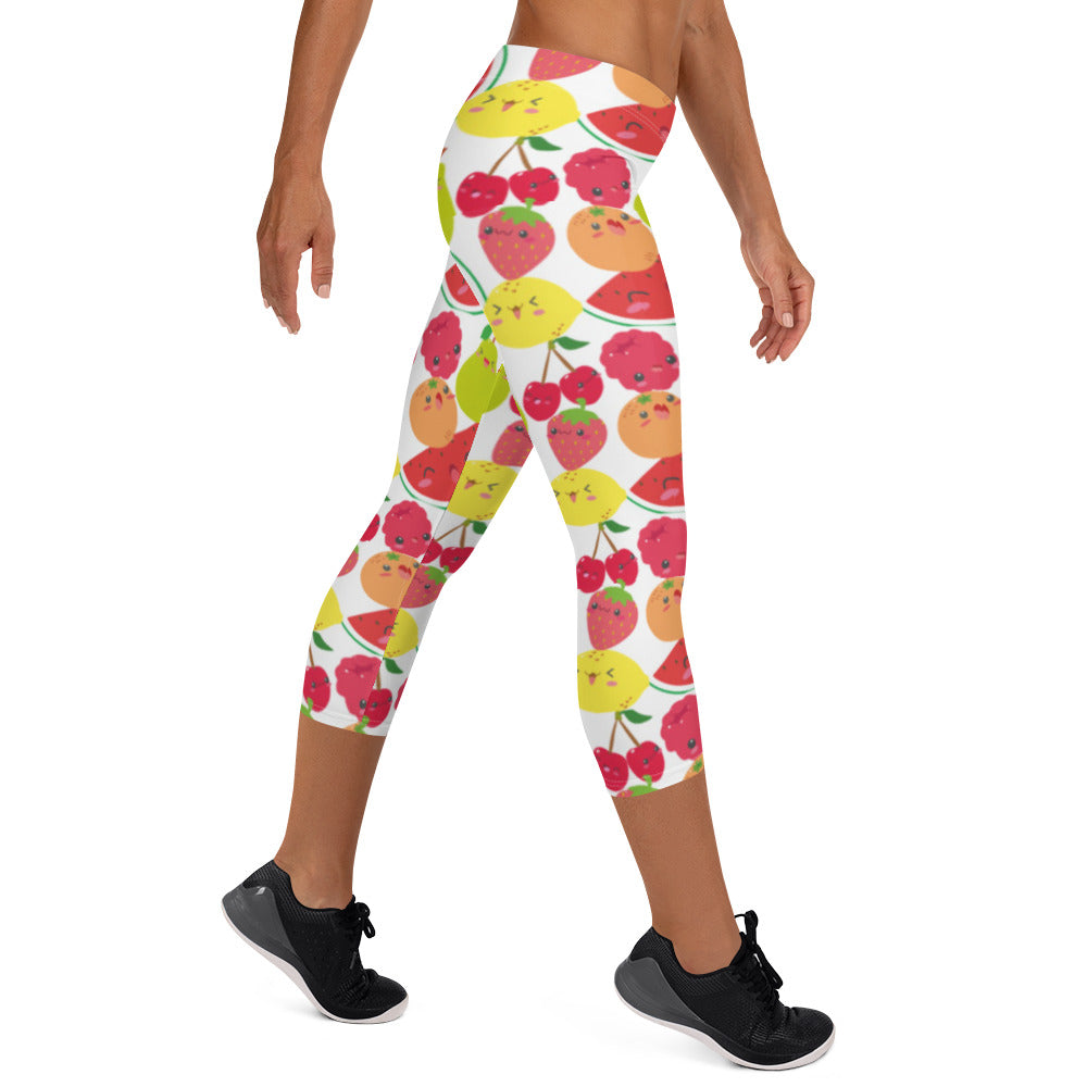 Tooty Fruity Capri Leggings