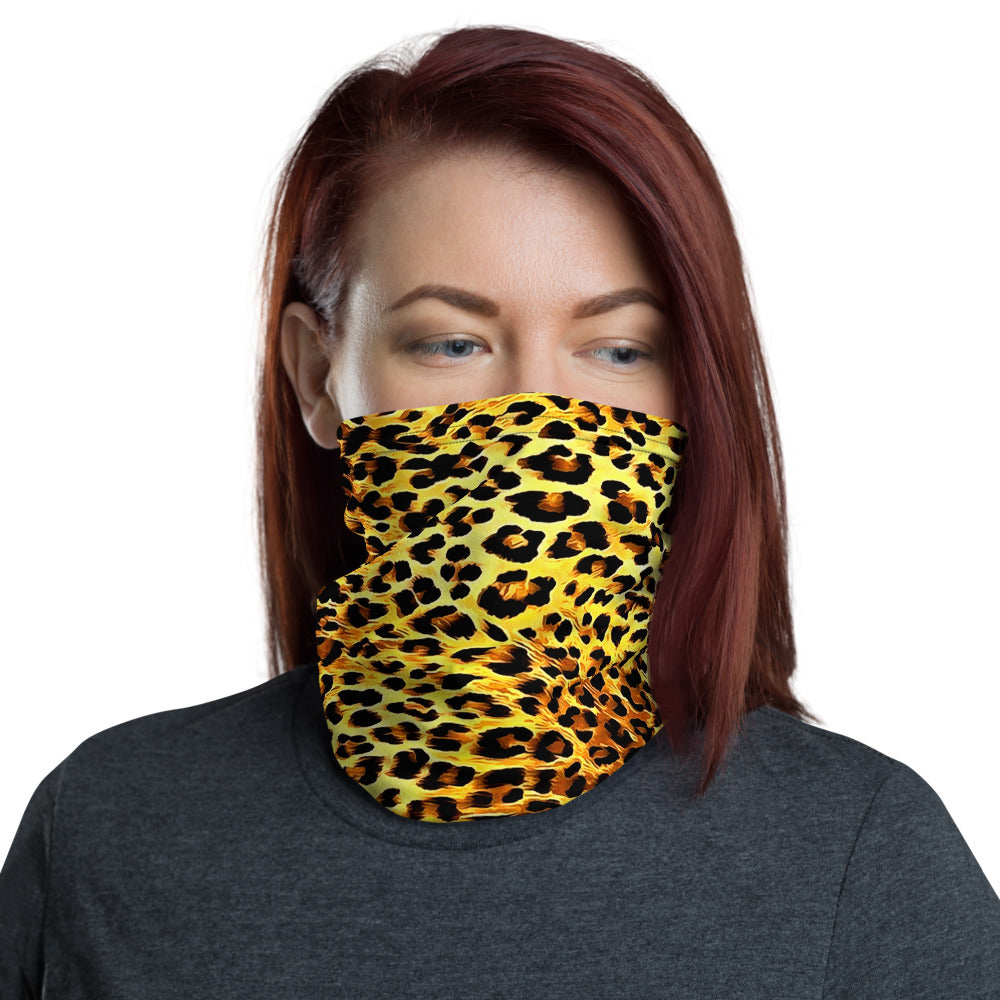 Leopard Print Neck Gaiter