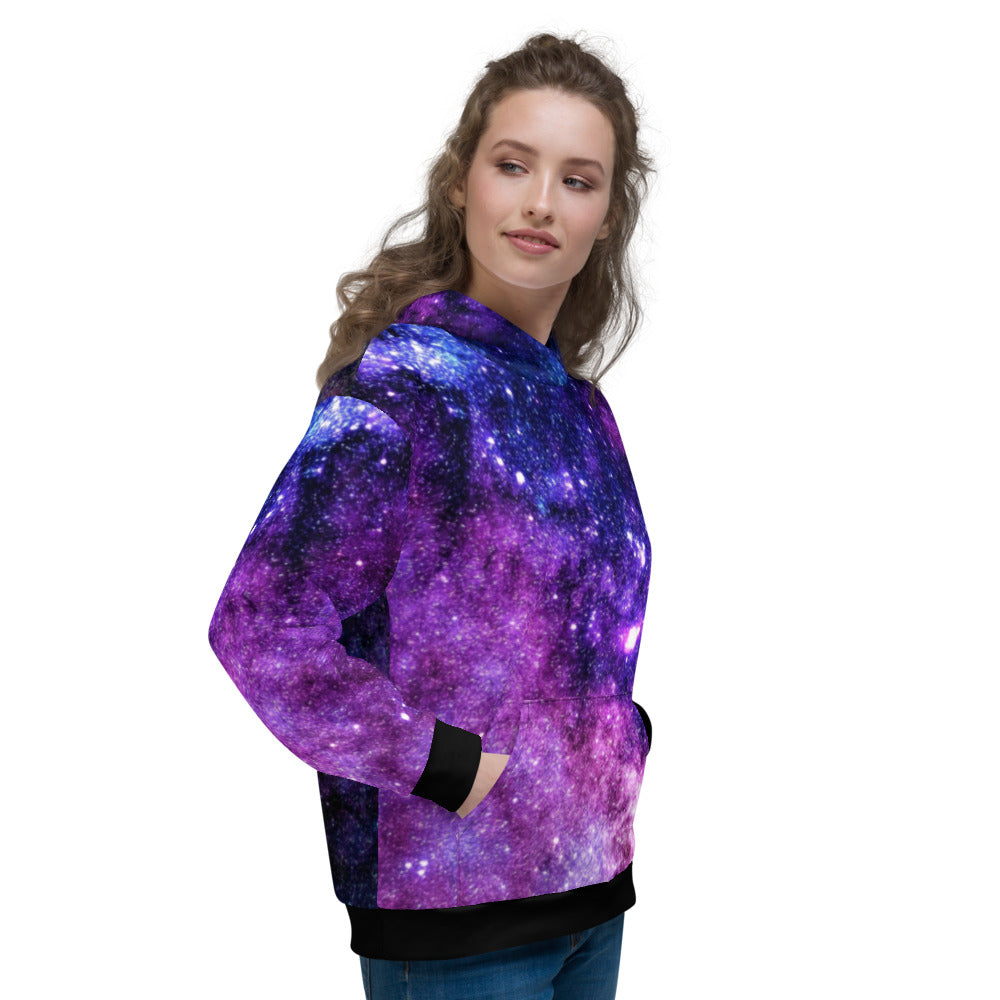 Wolf Nebula Unisex Pullover Hoodie