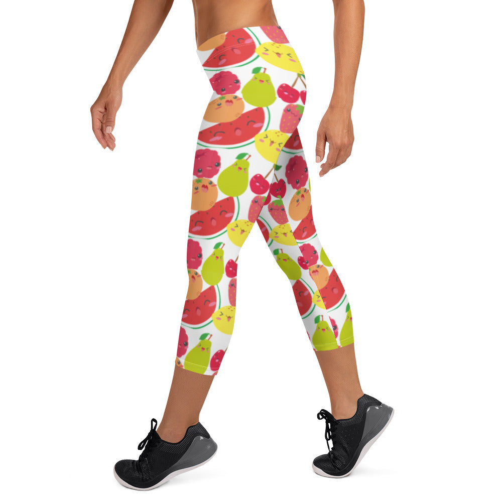 Tooty Fruity Capri Leggings