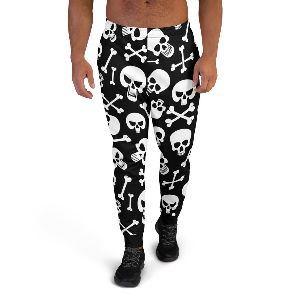 Skulls and Crossbones Men's Slim Fit Joggers