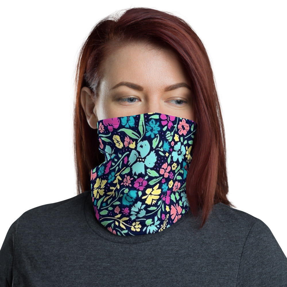 Flowers & Vines Neck Gaiter