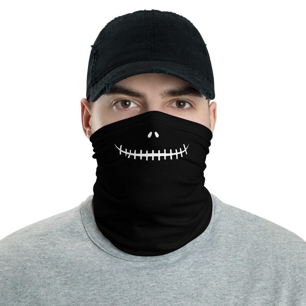 Skeleton Smiley Neck Gaiter