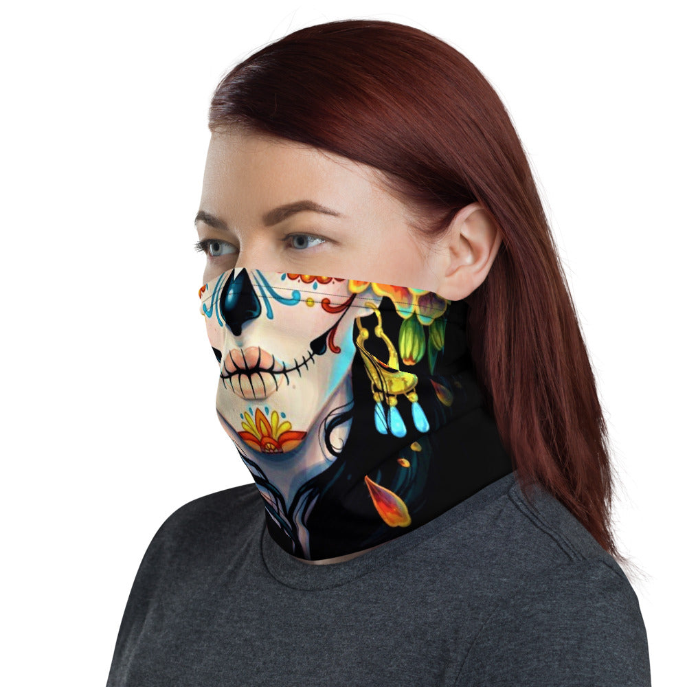 La Calavera Catrina Neck Gaiter