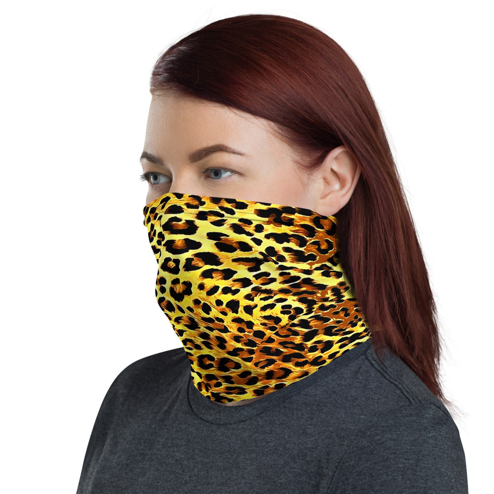 Leopard Print Neck Gaiter