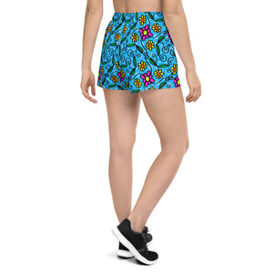 Women's Flowers and Vines Short Shorts