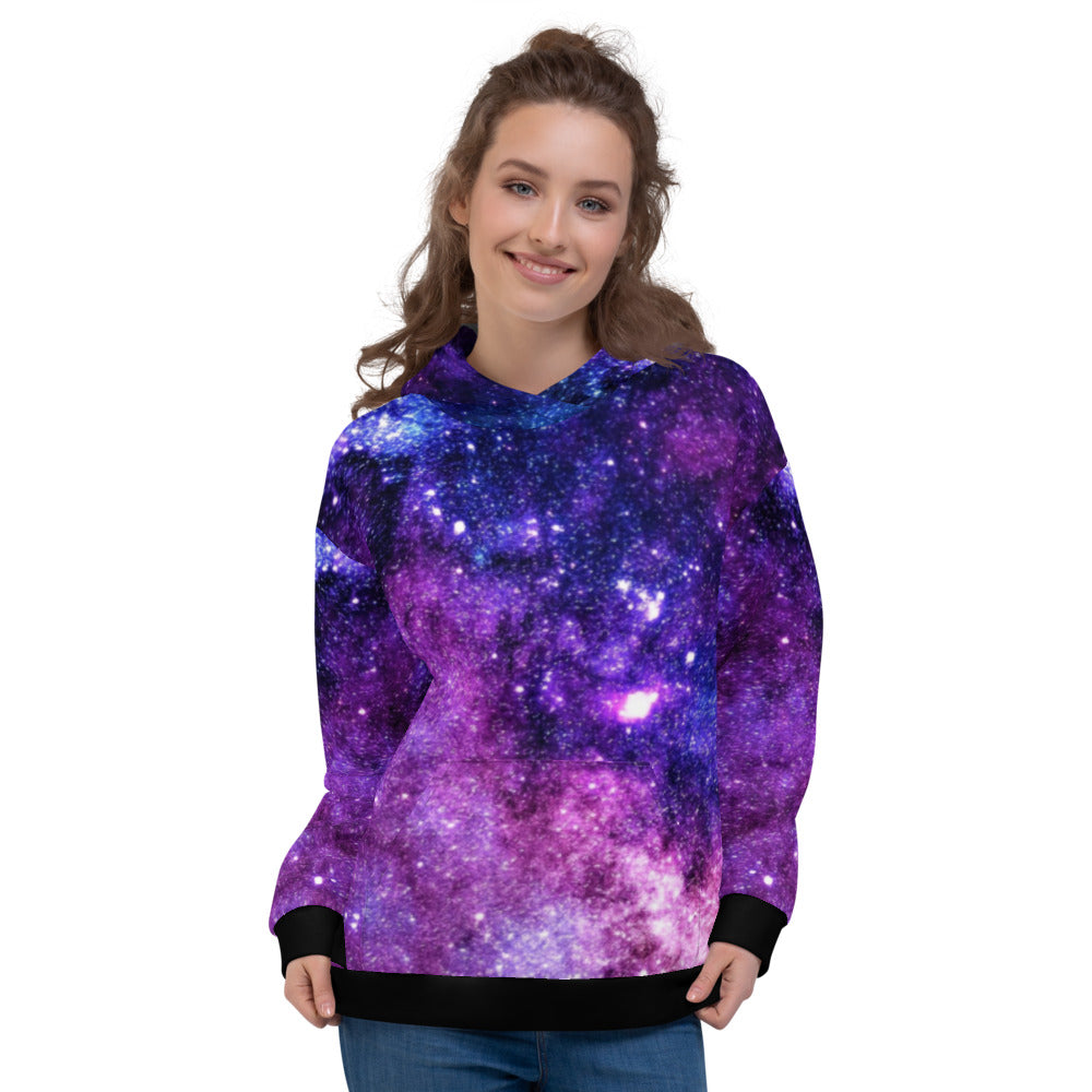 Wolf Nebula Unisex Pullover Hoodie