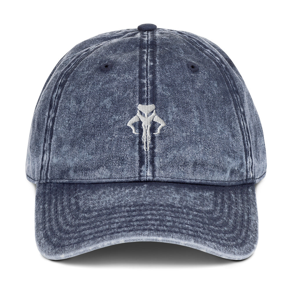 Alien Bones Embroidered Vintage Cotton Twill Cap