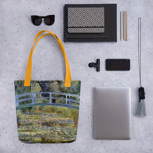 Waterlily Pond by Monet Tote Bag