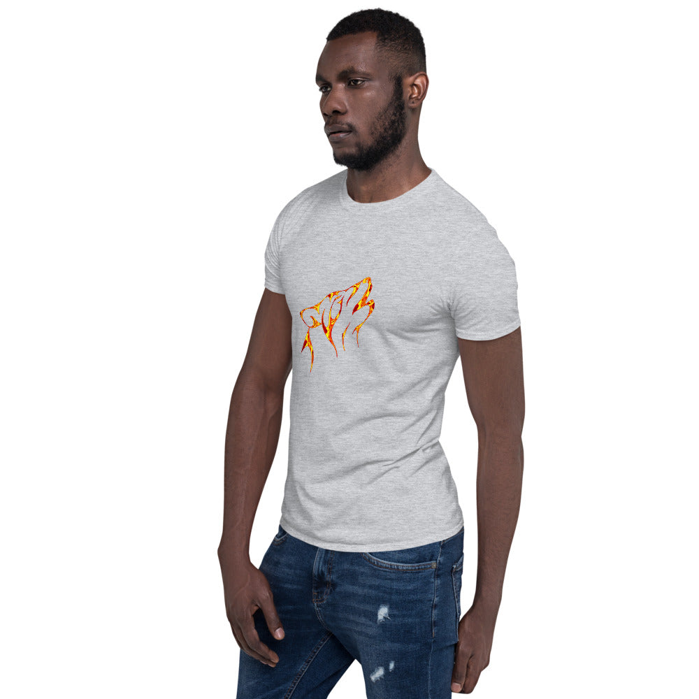 Fire Wolf Unisex T-Shirt