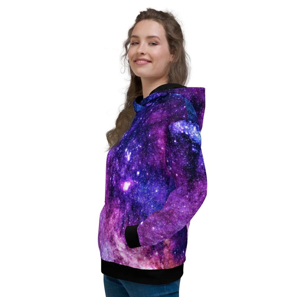 Wolf Nebula Unisex Pullover Hoodie