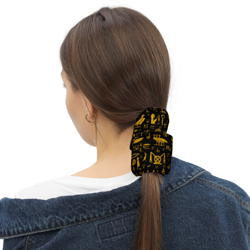 Egyptian Hieroglyphs Neck Gaiter