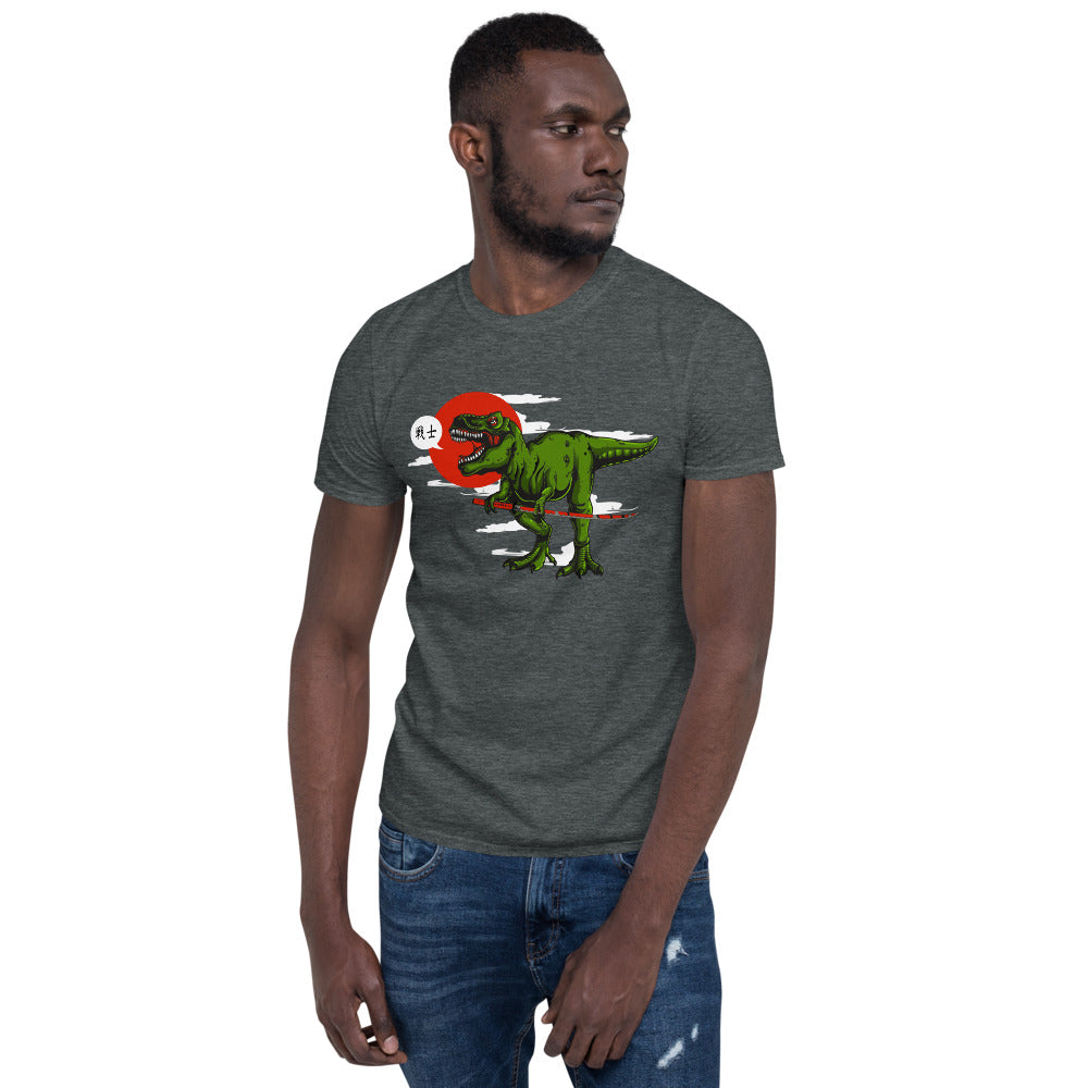 T-Rex Warrior Short-Sleeve Unisex T-Shirt