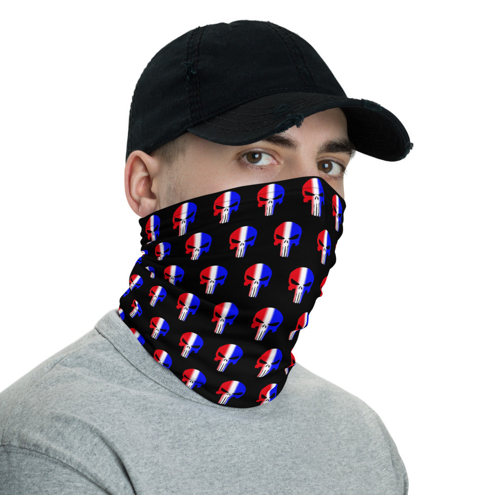 Patriot Madness Skulls Neck Gaiter