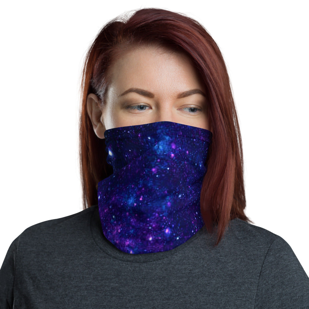 Blue Nebula Neck Gaiter