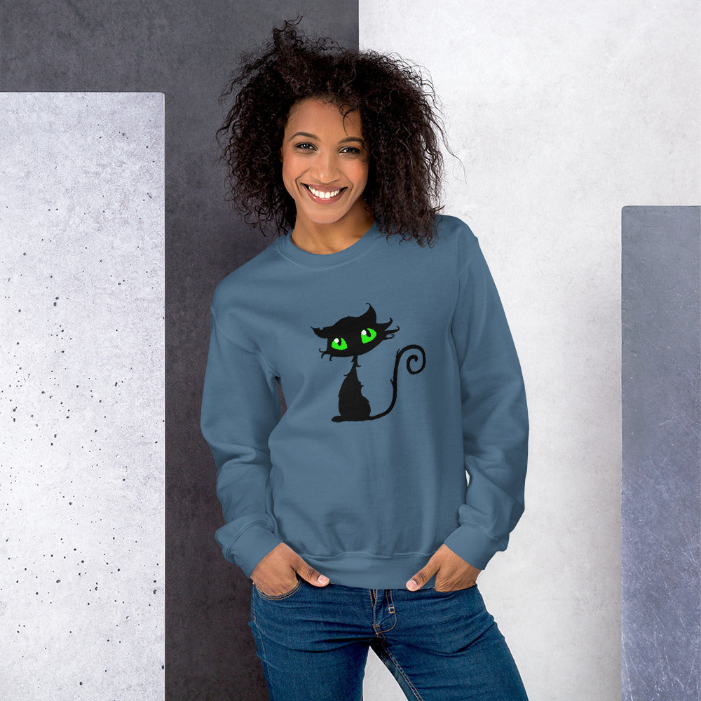 Scruffy Kitty Sweatshirt