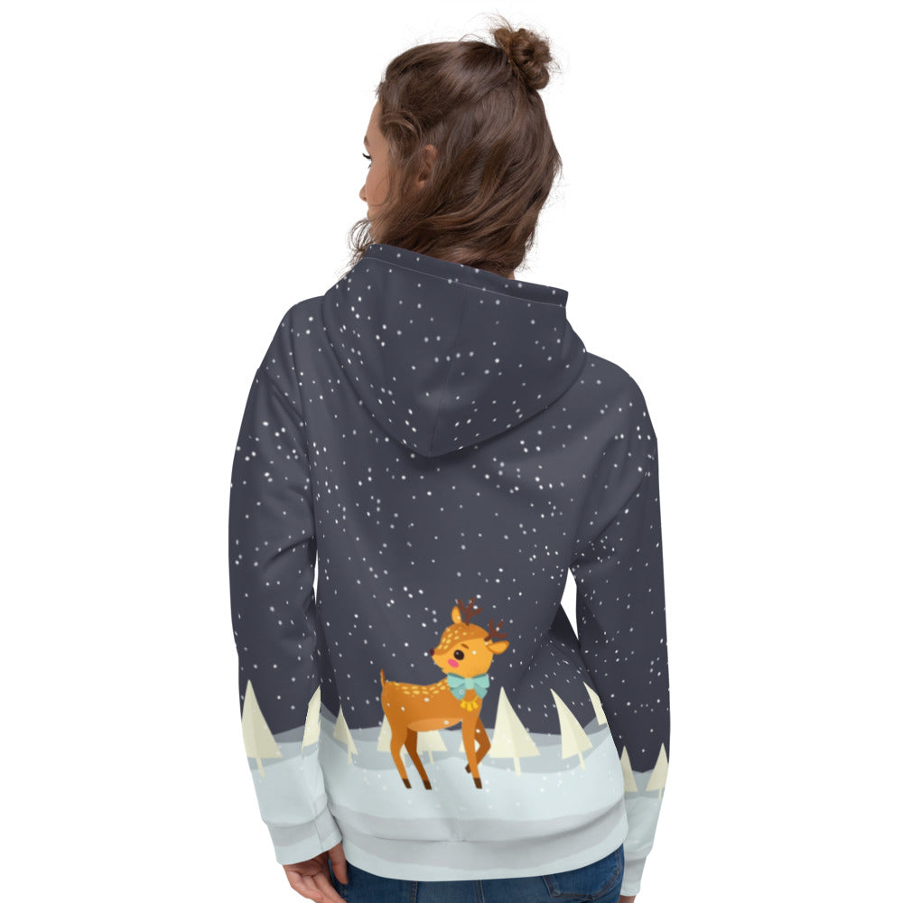 Merry Christmas Critters Unisex Hoodie