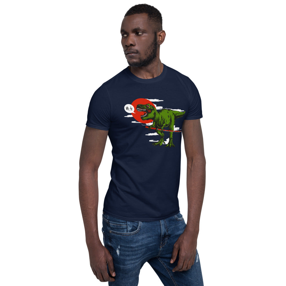 T-Rex Warrior Short-Sleeve Unisex T-Shirt