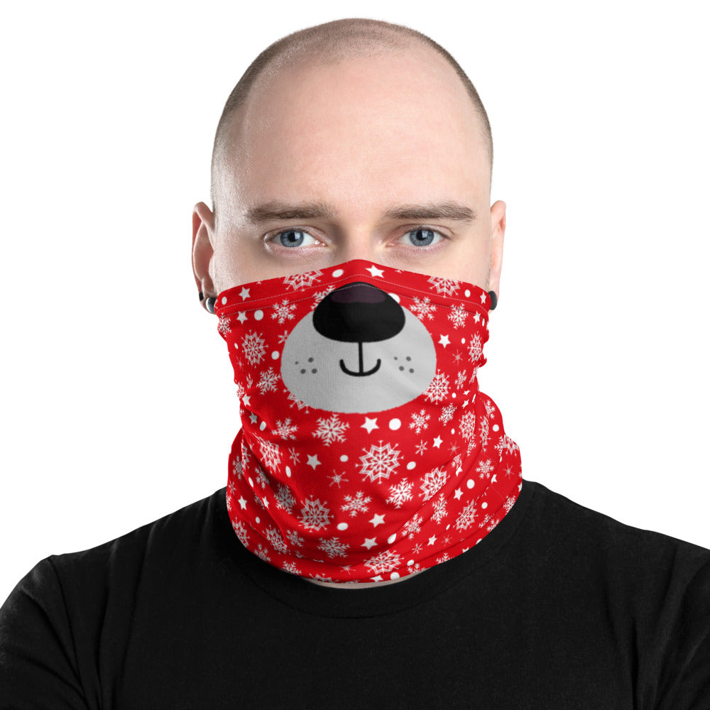 Christmas Bear Neck Gaiter