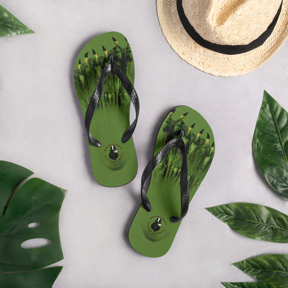 Creature From The Black Lagoon Flip-Flops