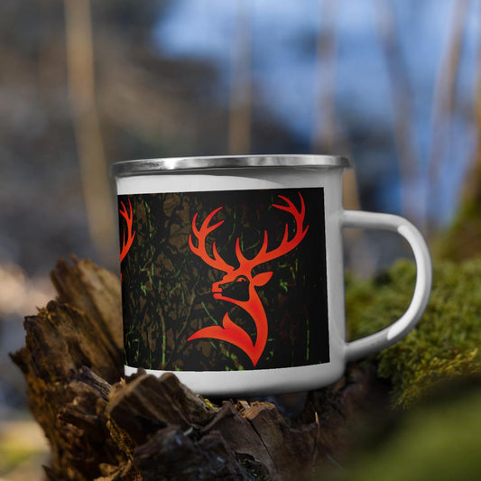 Big Buck Enamel Camp Mug