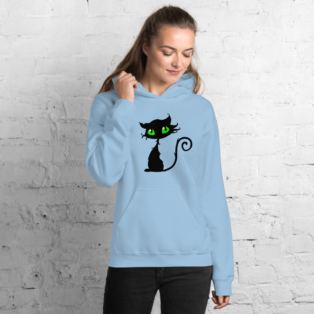 Scruffy Kitty Unisex Hoodie