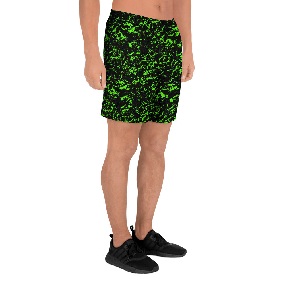 Neon Tide Men's Athletic Long Shorts