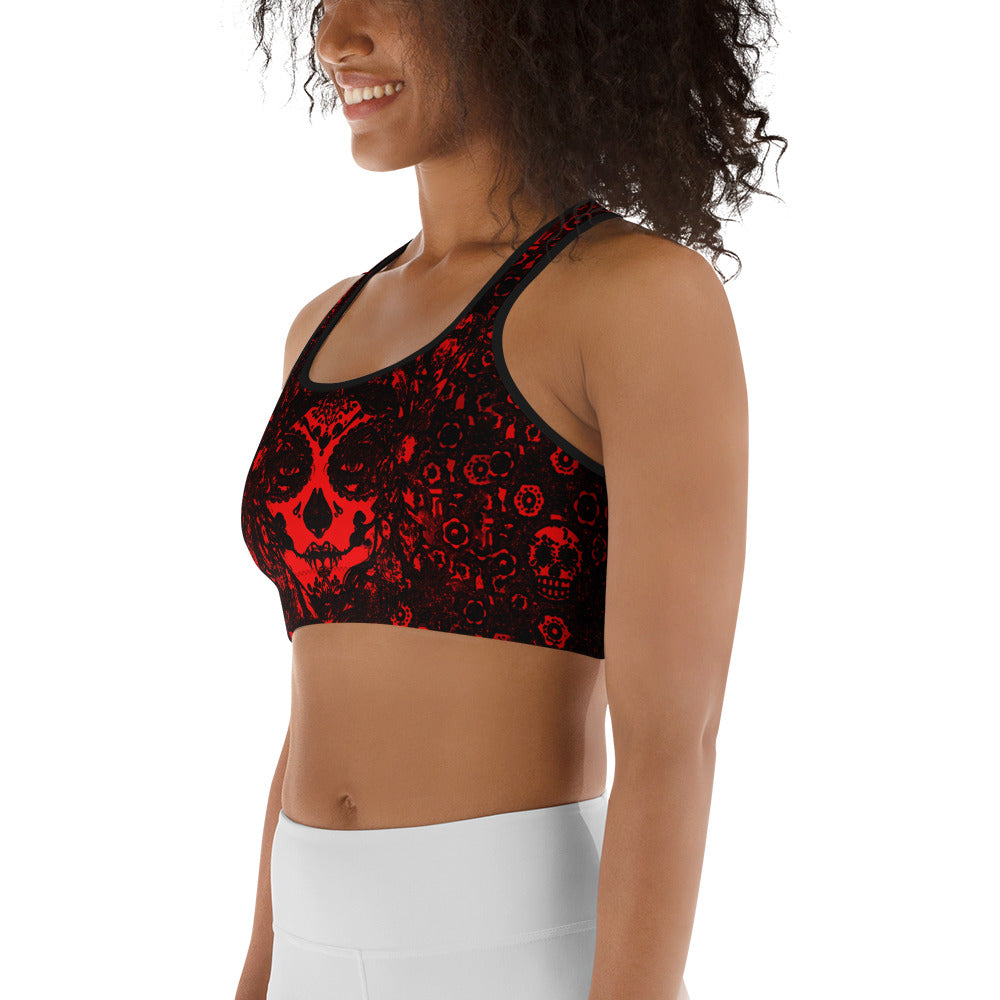 Crimson Catrina Sports Bra