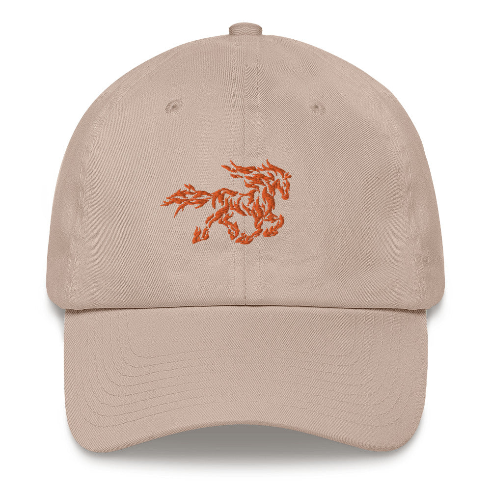 Fiery Mustang Dad Hat