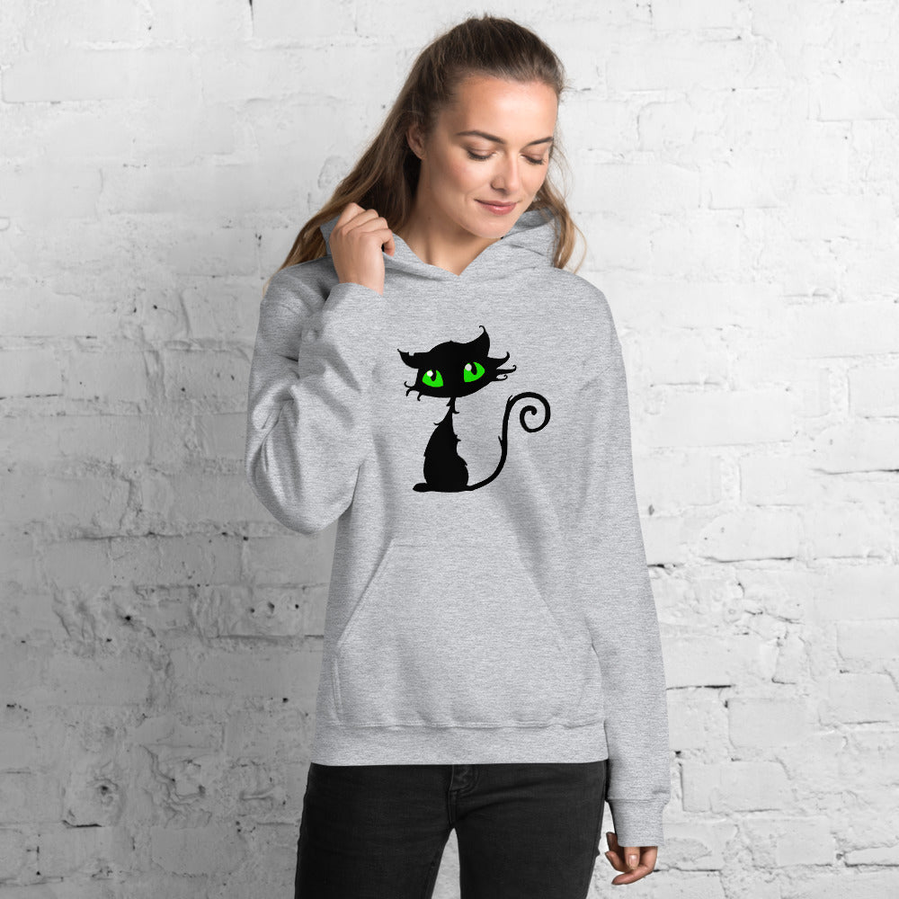 Scruffy Kitty Unisex Hoodie