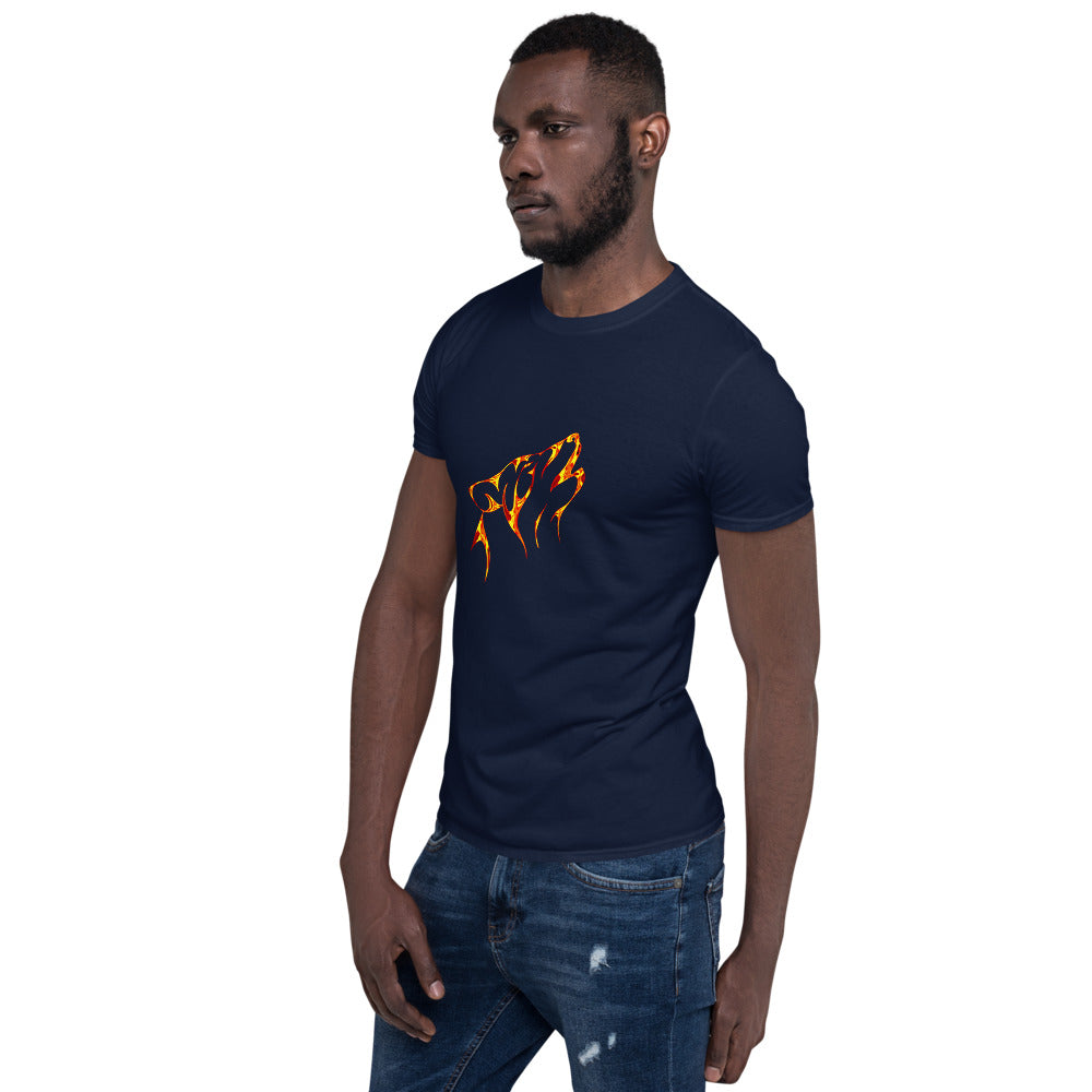 Fire Wolf Unisex T-Shirt