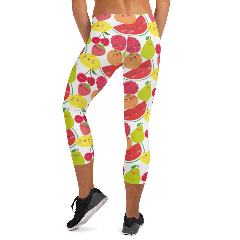 Tooty Fruity Capri Leggings