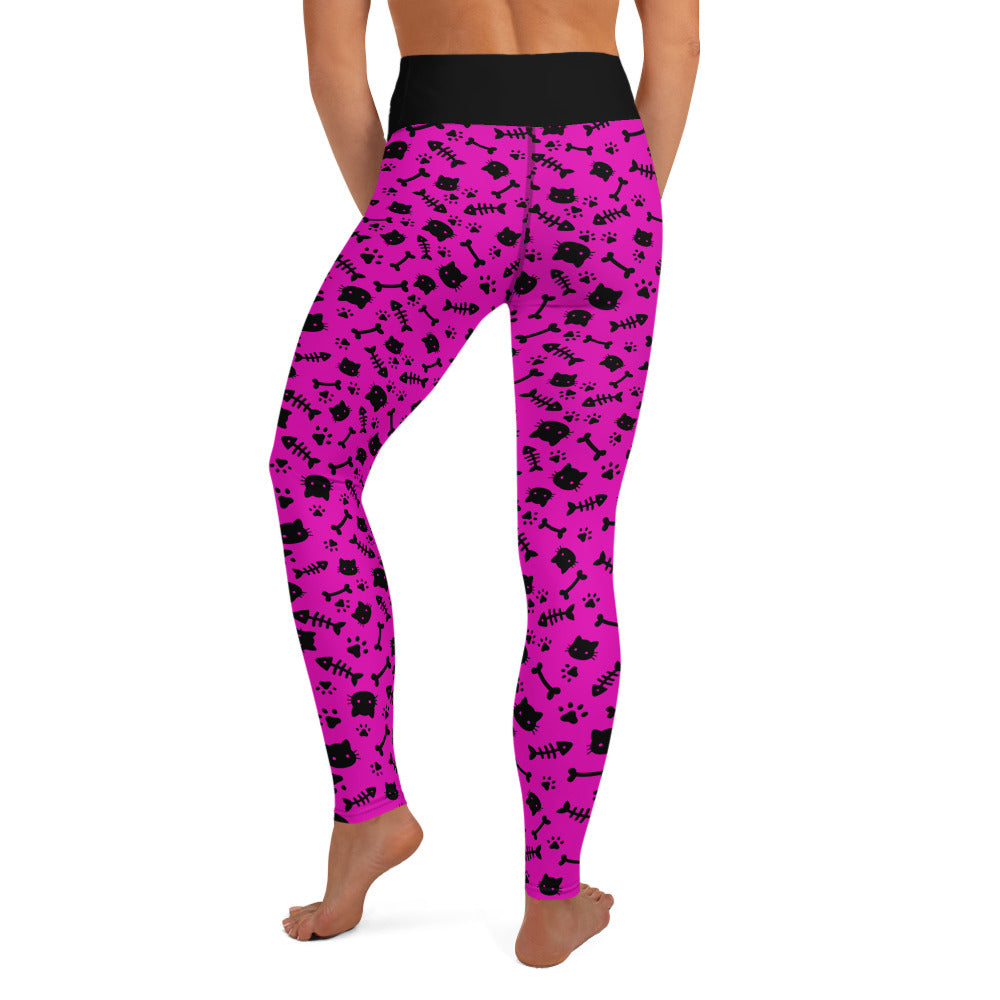 Cat and Bones Yoga Leggings