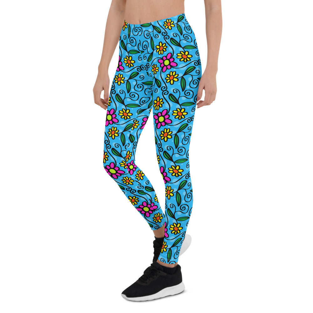 Flowers and Vines Leggings