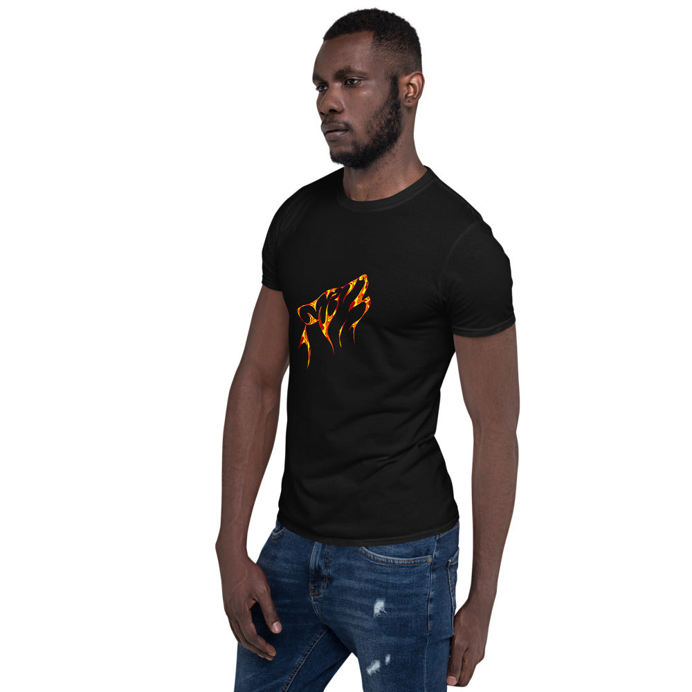 Fire Wolf Unisex T-Shirt