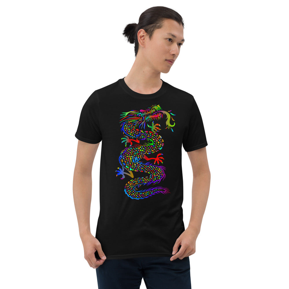 Colorful Asian Dragon Unisex T-Shirt