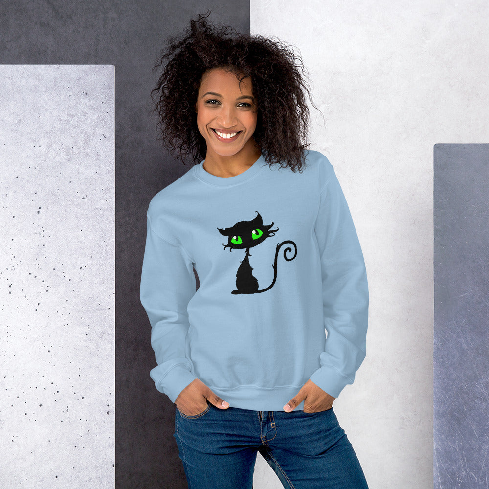 Scruffy Kitty Sweatshirt