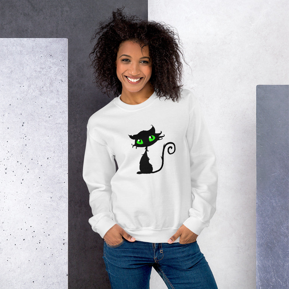 Scruffy Kitty Sweatshirt