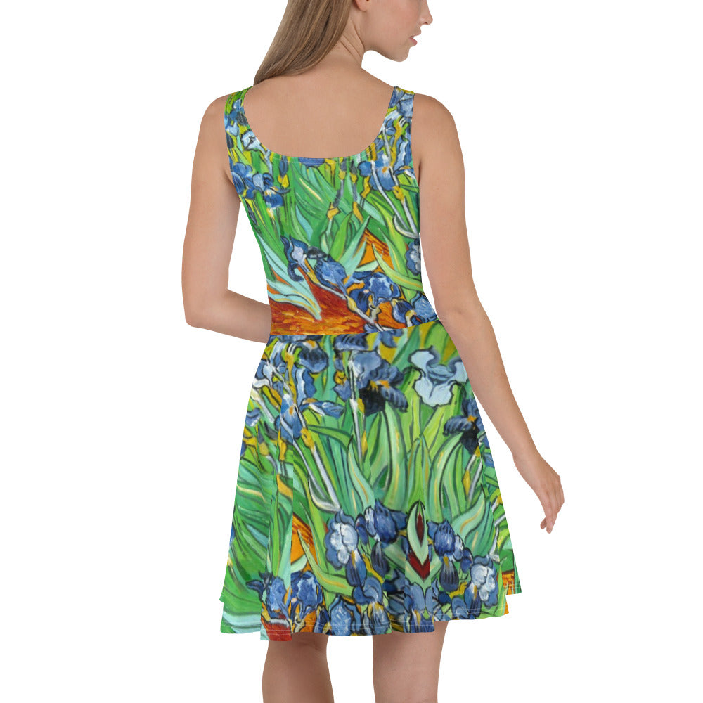 Irises Skater Dress