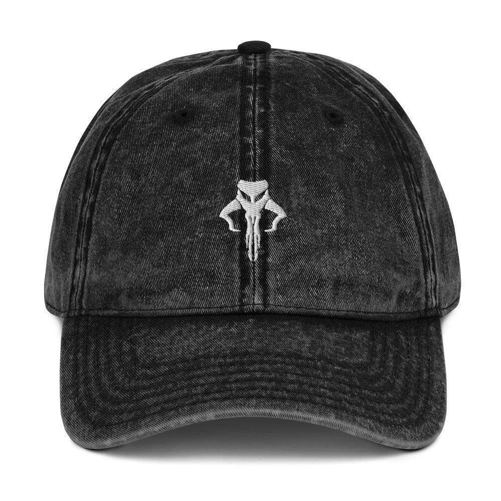 Alien Bones Embroidered Vintage Cotton Twill Cap