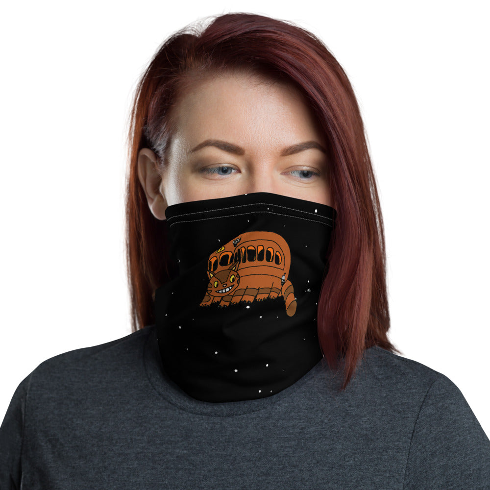 Catbus in Space Neck Gaiter