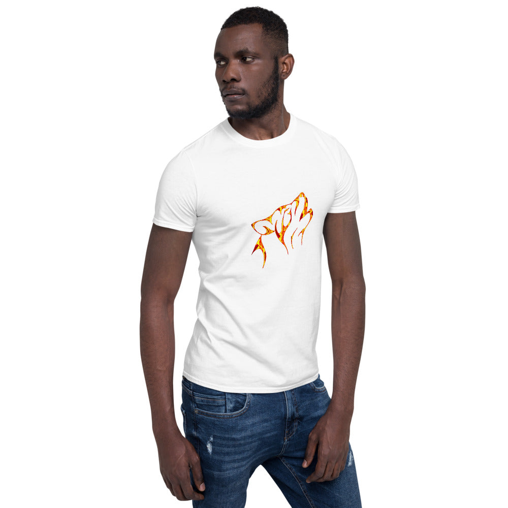 Fire Wolf Unisex T-Shirt