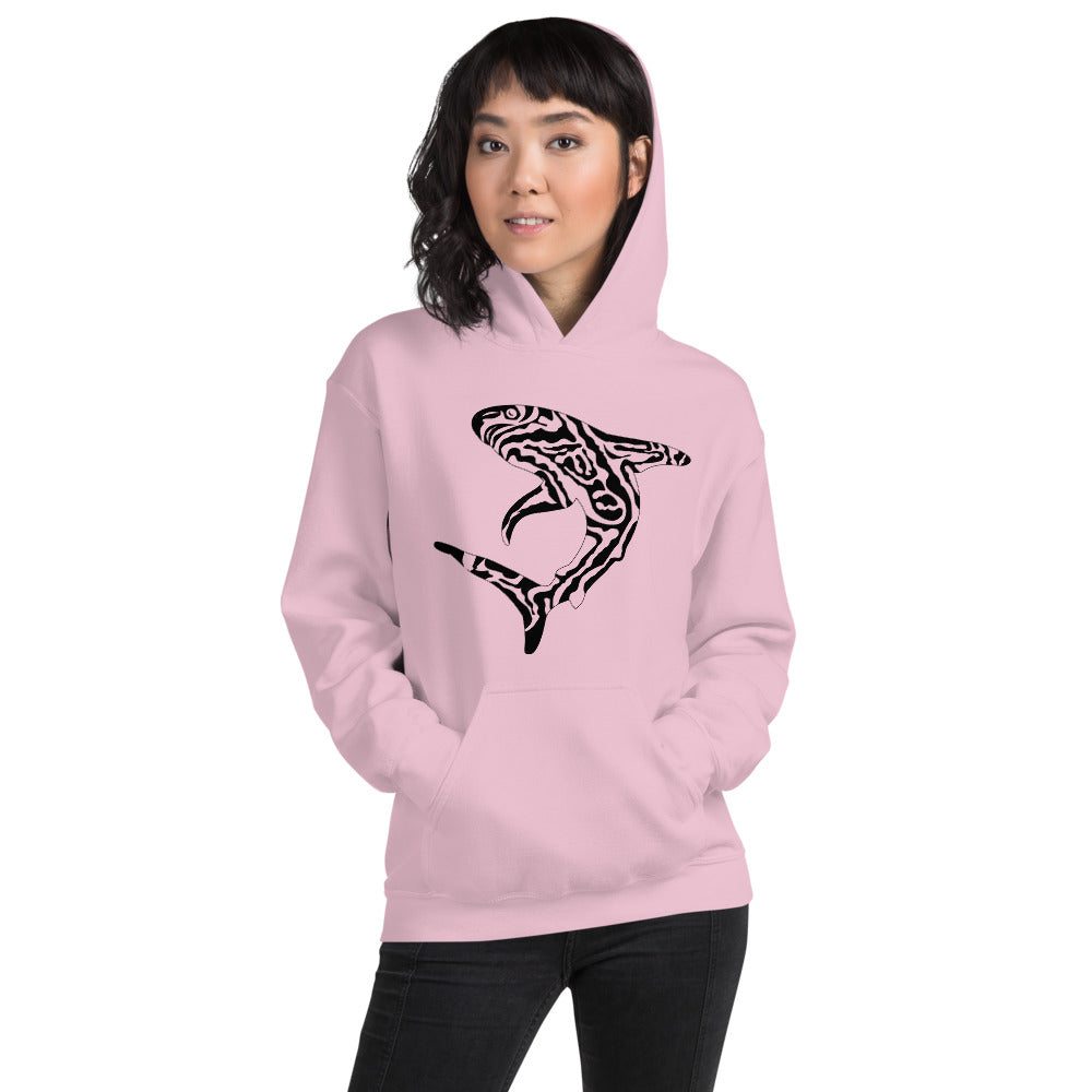 Tribal Shark Unisex Hoodie