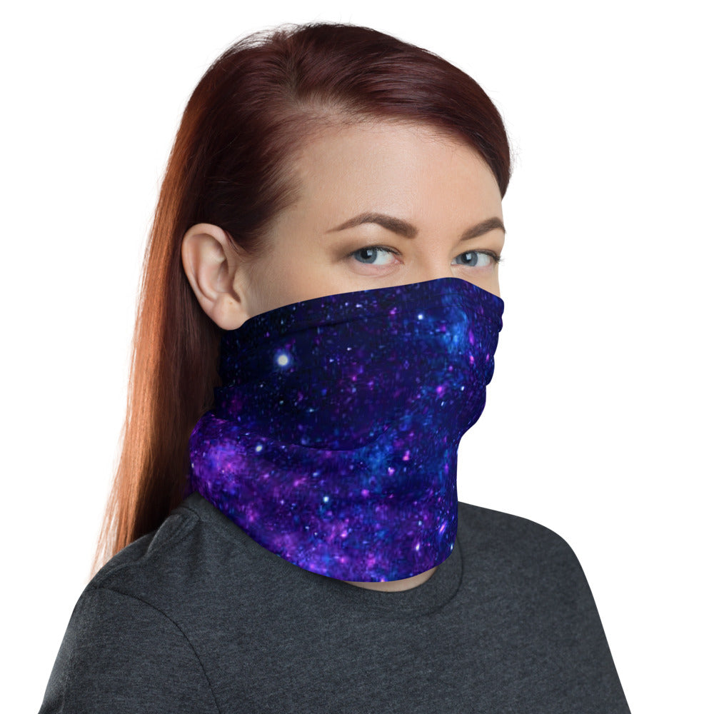 Blue Nebula Neck Gaiter