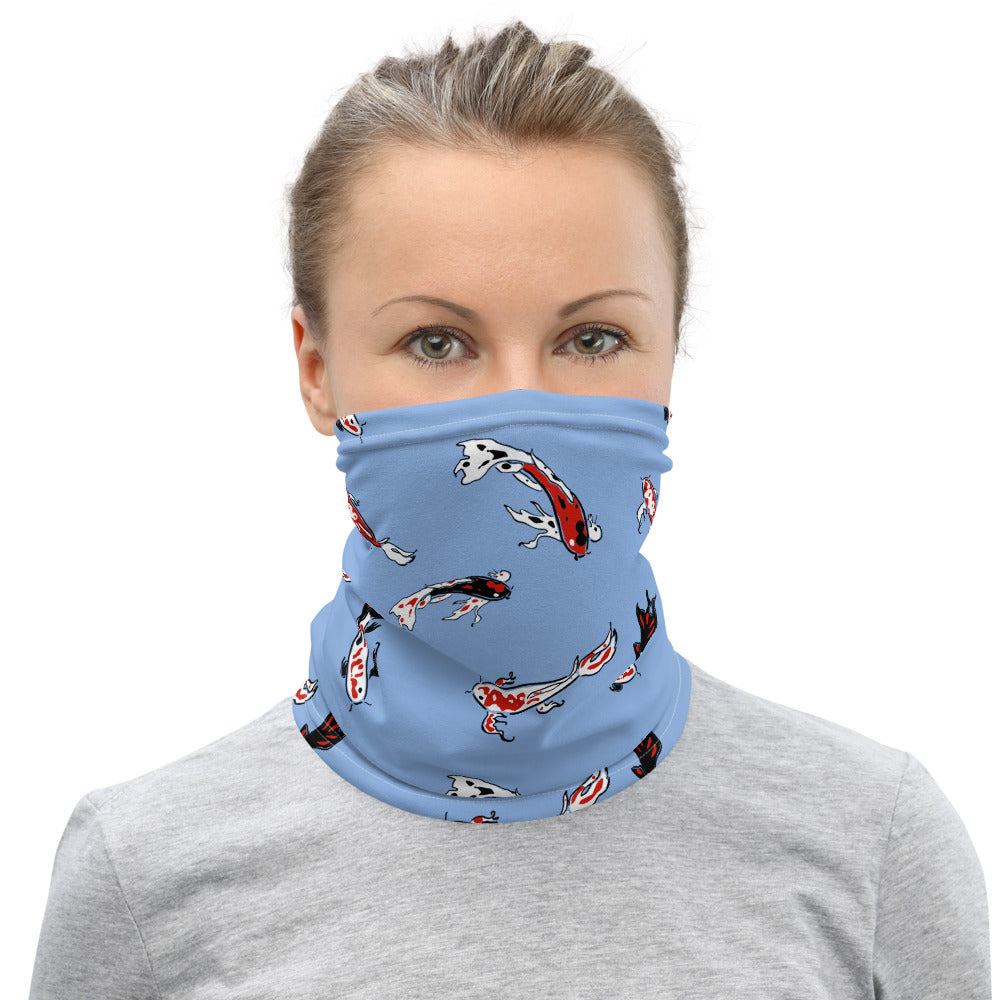 Koi Fish Pond Neck Gaiter