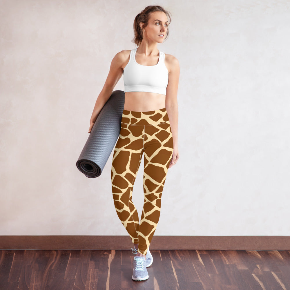 Giraffe Spots Yoga Leggings