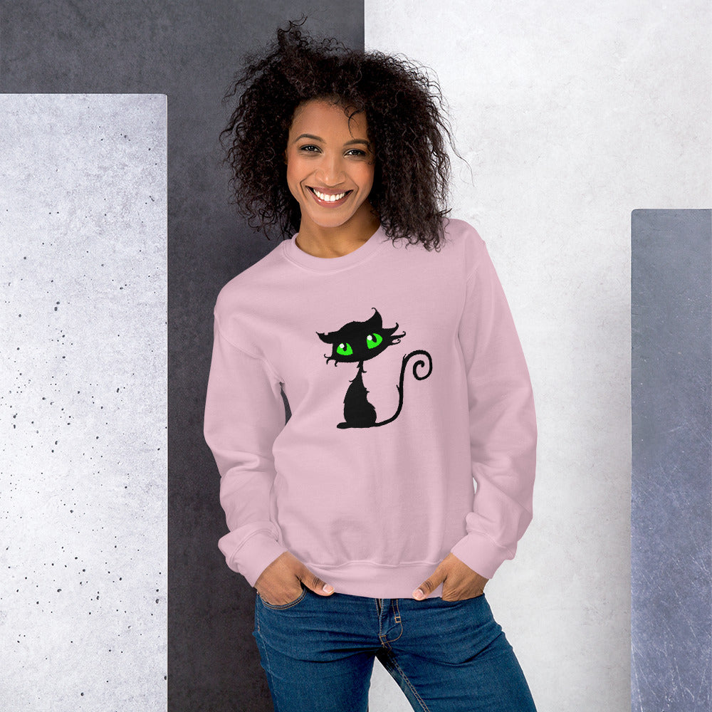 Scruffy Kitty Sweatshirt