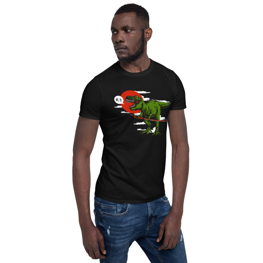 T-Rex Warrior Short-Sleeve Unisex T-Shirt