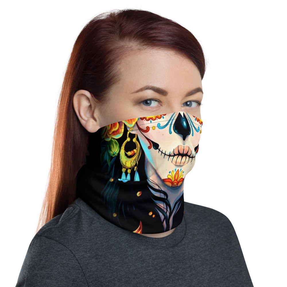 La Calavera Catrina Neck Gaiter